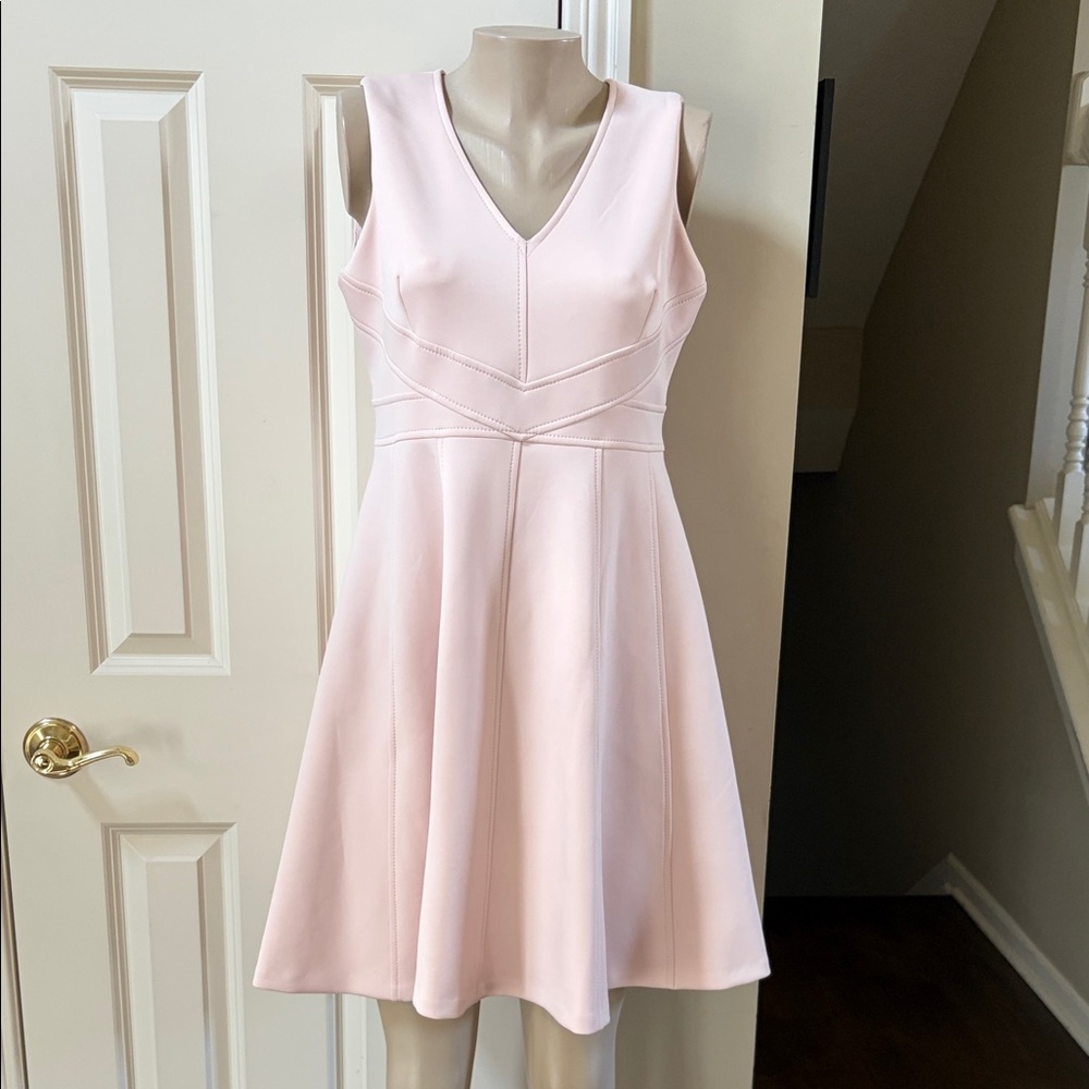 NWT Calvin Klein Pink Blush Dress, sz 12 petite